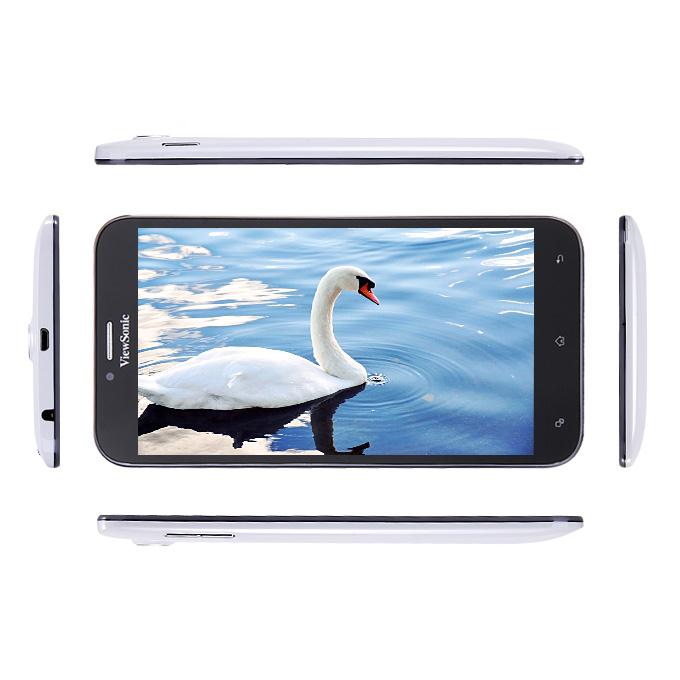 ViewSonic S600 6.4inch HD MTK6582 Quad Core 1.3GHz Smart Phone Android 4.2 1GB RAM 4GB ROM OTG - White