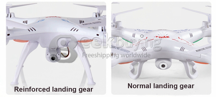 Syma X5SW Explorers 2 Wifi Headless Mode FPV RC Quadcopter 0.3MP Camera 2.4GHz 6-axis 360 Degree Eversion RTF - White