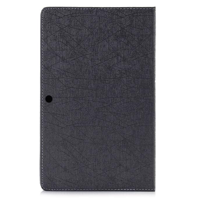 High Quality PU Leather Stand Case for CHUWI Vi10 10.6 Inch Tablet PC - Black