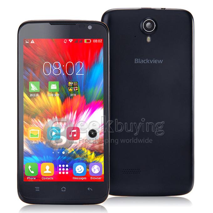 Blackview Zeta V16 5.0 Inch HD Android 4.4 1GB 8GB Smartphone MTK6592M Octa Core 1.4GHz 5.0MP 3G/GPS Miracast - Black