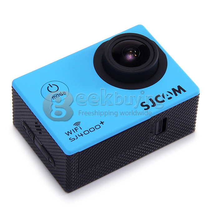 SJCAM SJ4000+ Plus WiFi Standard Version Novatek 96660 2K 30FPS 1.5inch 170 Degree Wide Angle Outdoor Sports Camera Home Security HD DV- Blue