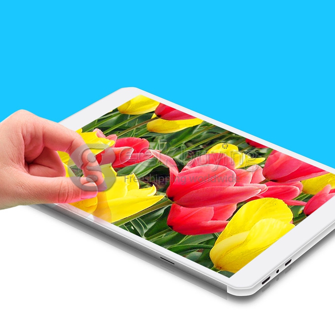 Teclast X89 Dual OS Android 4.4 & Windows 8.1 Tablet PC 2GB/32GB Intel Z3735F Quad Core 1.83GHz 7.9 Inch 2048*1536 IPS Retina Bluetooth HDMI OTG WiFi - White+Silver