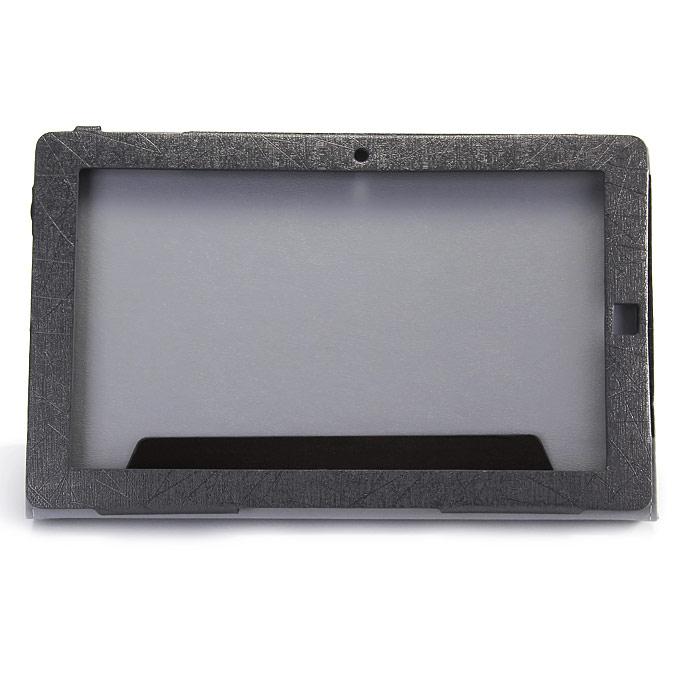 High Quality PU Leather Stand Case for CHUWI Vi10 10.6 Inch Tablet PC - Black