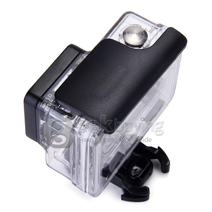 Protective Case Replacement Waterproof Housing Case for GoPro Hero 4 - Transparent