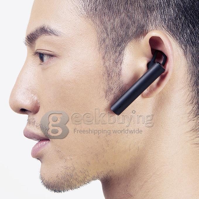 [Wholesale]10pcs Original XIAOMI MI Bluetooth  Stereo Headset Wireless BT4.1 Stereo Earphone for iPhone Galaxy Mobile Phones - Black