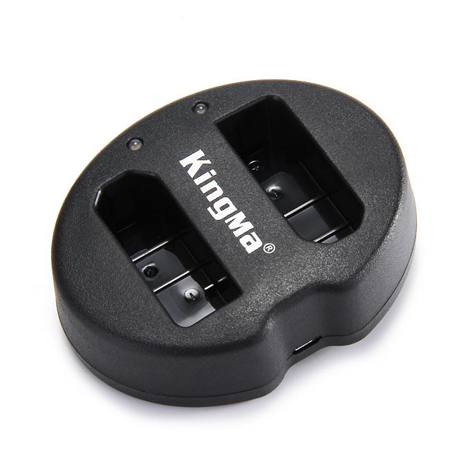KingMa BM015-ENEL14 Battery Charger for Nikon D3100 D3200 D5100 P7100 P7000 Dual 2-Channel Battery Charger