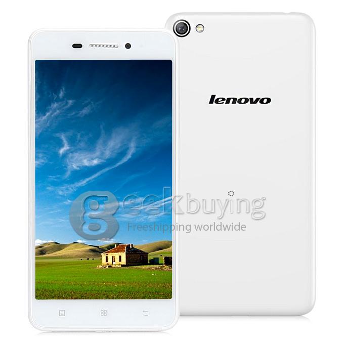 [HK Stock]Lenovo S60 S60W 4G LTE 5.0inch Android 4.4 2GB 8GB Smartphone 64bit Snapdragon 410 Quad Core 13.0MP Miracast - White