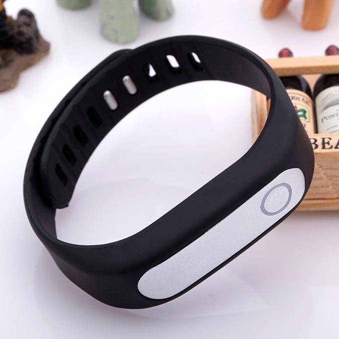Mario Smart Sport Bracelet Bluetooth 4.0 Wristband Smartband Fitness Tracker Smart Watch for Iphone / Samsung - Black