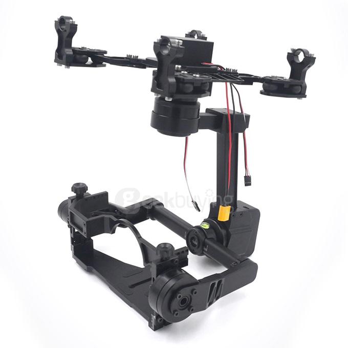 DYS Summer-Air 3 Axis FPV Brushless Gimbal Camera Mount with 32 Bit Controller for A7S GH4