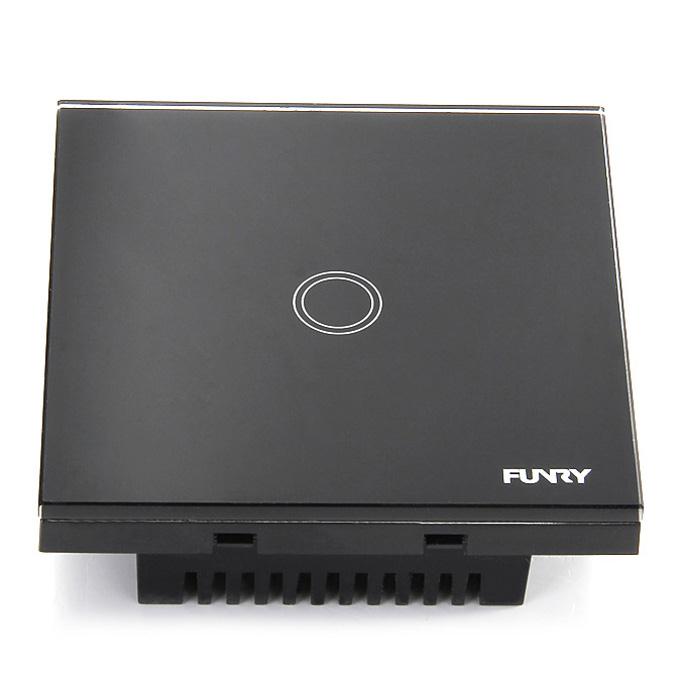Funry Y8 Home Touch Switch Single Touch Control 1 Way Intelligent Control Switch With Overload Protection - EU