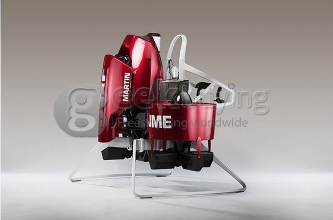 Guangqi Multifunctional Martin Jetpack 74KM/H Ultra Lightweight Jumpjets 320KG MTOW 200HP Martin Flying Machine
