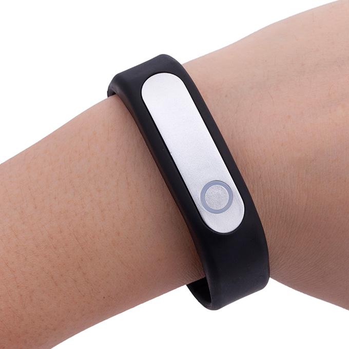 Mario Smart Sport Bracelet Bluetooth 4.0 Wristband Smartband Fitness Tracker Smart Watch for Iphone / Samsung - Black