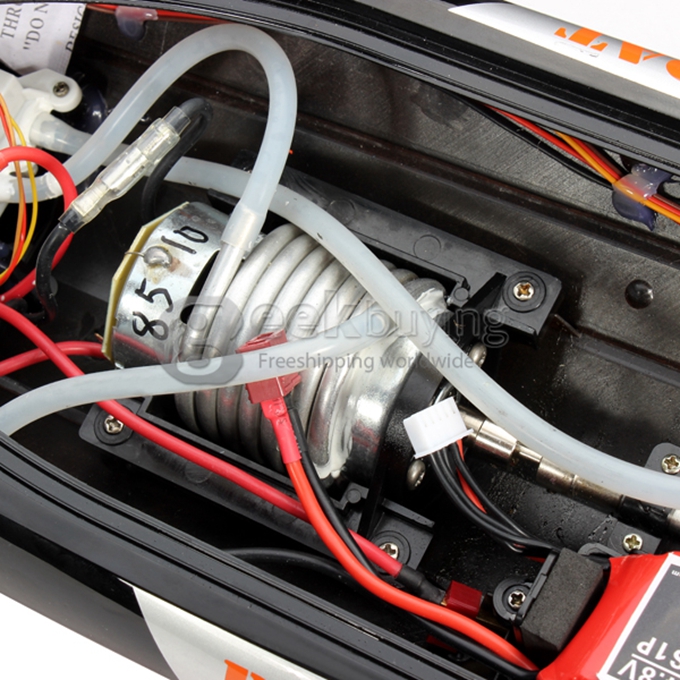 FT010 2.4G Racing Boat 35KM/H High Speed Auto-Flip Over 65CM RC Yacht