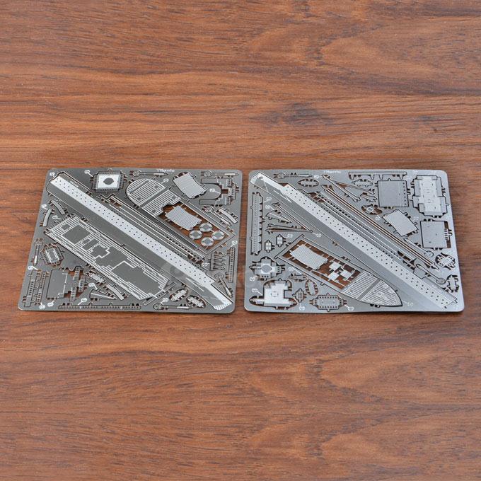 MINI DIY 3D Nanometal Model Titanic Puzzle - Silver