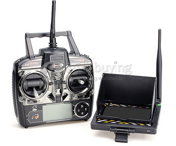 WLtoys V666N 2.4G 6Axis RC Quadcopter 5.8G/Wifi FPV Barometer Auto-High Altitude Setting With HD Monitor