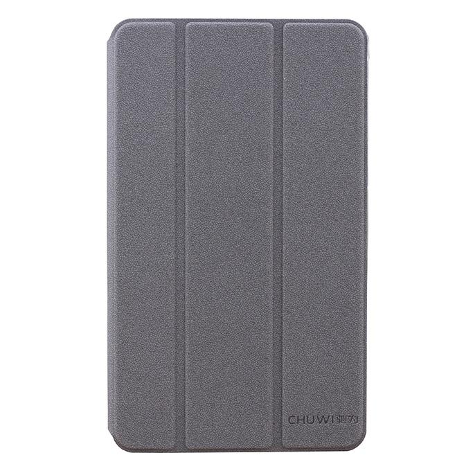Special Leather Cover Case for 8.0 Inch CHUWI Hi8 / Hi8 Pro / Vi8 Plus Tablet PC - Gray