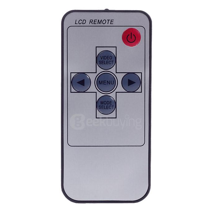 XY-2073 7 Inch TFT Color LCD Car Monitor with Remote Controller