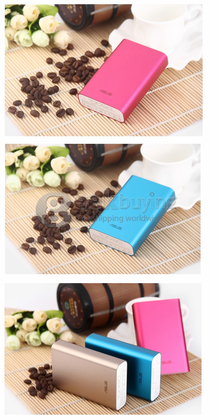 Original Asus Zenpower USB Power Bank 10050mA External Backup Power Charger Quick Charge  For iPhone/Samsung/HTC - Blue