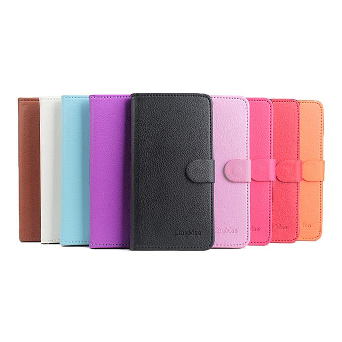 Protective Hard Cover Flip Stand Leather Case for MEIZU MX4 Smartphone - Blue