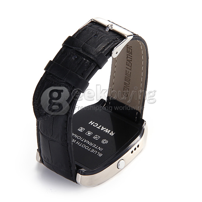 RWATCH R7 Luxury Anti-lost Bluetooth Smart Wrist Watch with Pedometer Sleep Test Altimeter Barometer Thermometer - Gold