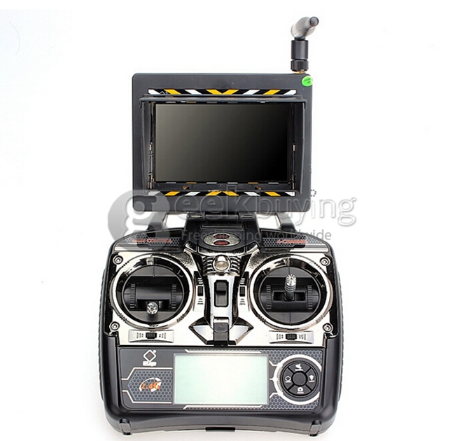 WLtoys V666N 2.4G 6Axis RC Quadcopter 5.8G/Wifi FPV Barometer Auto-High Altitude Setting With HD Monitor