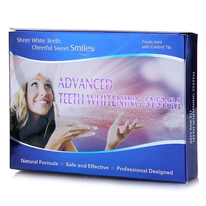 Professional Tooth Whitening Gel Peroxide Bleaching Kit With Light