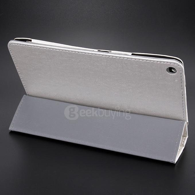 PU Leather Stand Case Cover for CHUWI HI8 Tablet PC - White