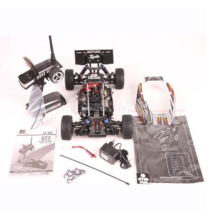 FS Racing 53632 1/10 Brushless BAJA Buggy 4WD 80KM/H Off Road RC Racer Car RTR With 45A Waterproof ESC - Random Color