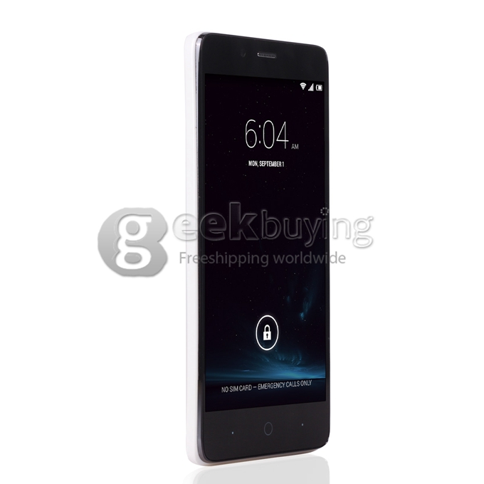 [HK Stock]Elephone P6000 Pro 3GB 16GB 5.0inch LG LCD Android 5.1 Smartphone 64-bit MTK6753 Octa Core 1.3GHz 13.0MP -  White