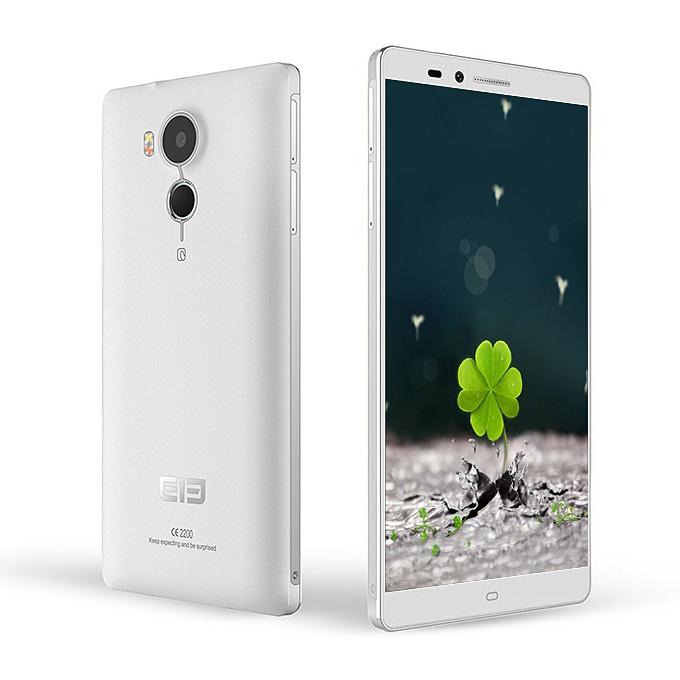 [HK Stock] Elephone Vowney 5.5inch 2K Screen Android 5.1 4GB 32GB Smartphone 64bit MTK6795 Octa Core Touch ID NFC OTG 4000mAh - White