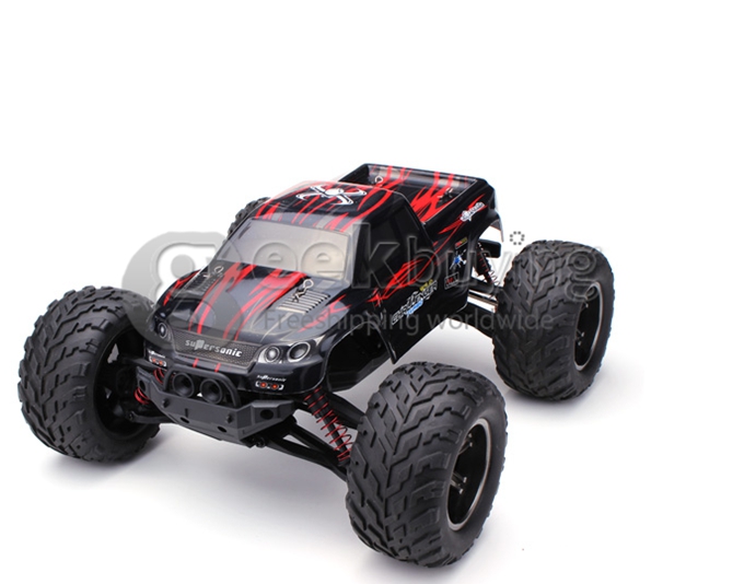 9115 1/12 2.4GHz 2WD Brushed RC High Speed Car - Red