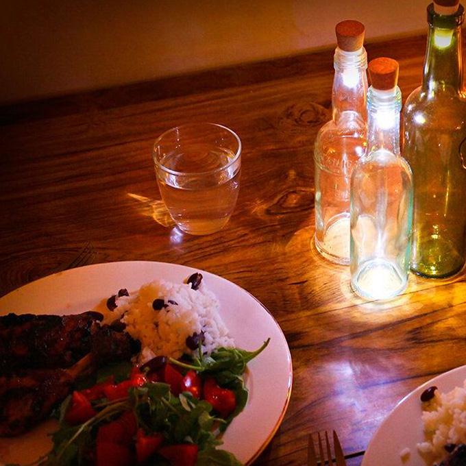 Cork Shaped Rechargeable USB LED Night Light Super Bright White Empty Wine Bottle Lamp