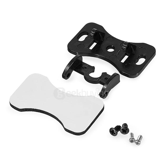 LJ-01 Car Laser Fog Light Rear Anti-Collision Brake Tail Lights Warning Lamp- Black