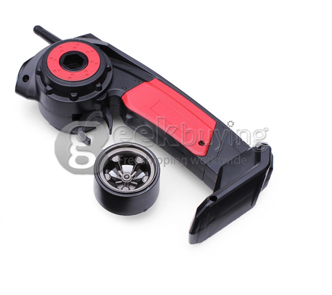 9115 1/12 2.4GHz 2WD Brushed RC High Speed Car - Red