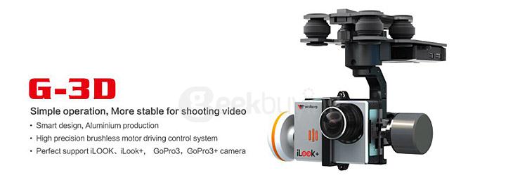 Walkera QR X350 Pro FPV GPS RC Quadcopter 32CH 5.8G One Key To Takeoff With DEVO F12E/G-3D/iLook+