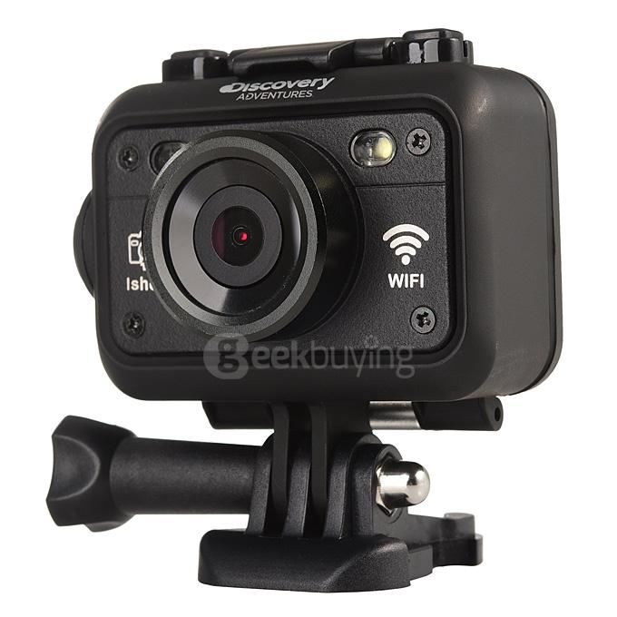 Discovery DS100 NTK 96655 60M Waterproof  Action Camera 170 Degrees Wide Angel 1080P 5.0 CMOS Wifi Wireless Remote Control
