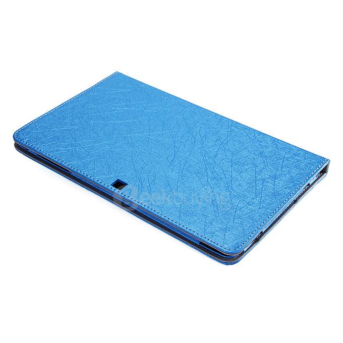 10.6 Inch PU Leather Stand Case Cover for CUBE i7 Stylus Tablet PC - Blue