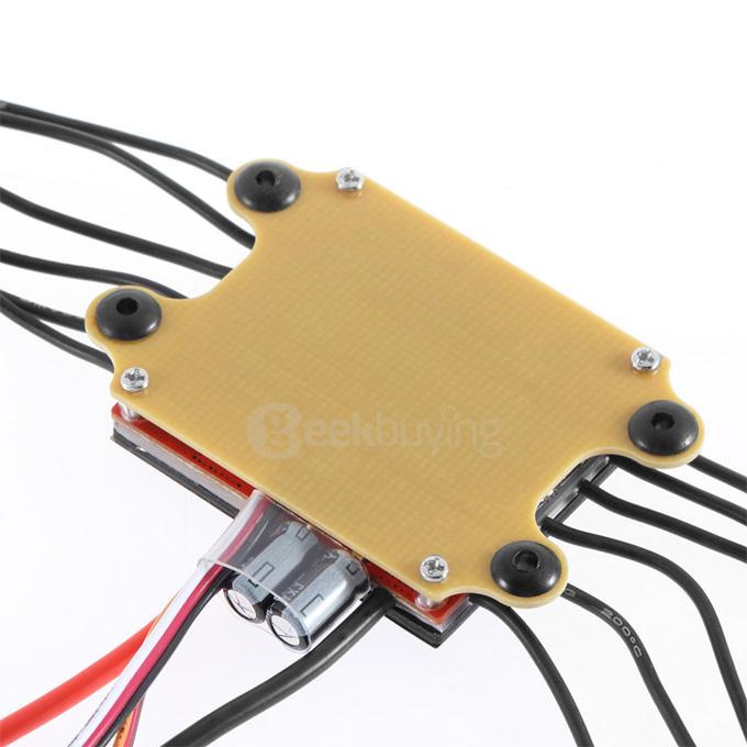 12A 4 Axis Brushless ESC 4 In 1 With Low-Voltage/Over-Heat Protection