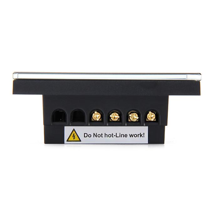 Funry Y8 Home Touch Switch Triple Touch Control 1 Way Intelligent Control Switch With Overload Protection - EU