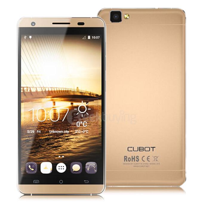 [HK Stock] CUBOT X15 5.5inch FHD 2.5D 4G FDD-LTE Android 5.1 2GB 16GB Smartphone 64bit MT6735M Quad Core 16.0MP Air Control OTG Hotknot- Golden