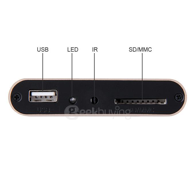 M400 Android 4.4 TV Box Amlogic S805 Quad-core 1G/8G 802.11 b/g/n LAN BT 4.0 HDMI 1080P 3G