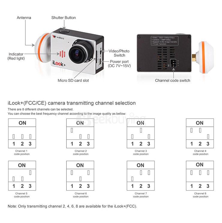 Walkera QR X350 Pro FPV GPS RC Quadcopter 32CH 5.8G One Key To Takeoff With DEVO F12E/G-3D/iLook+