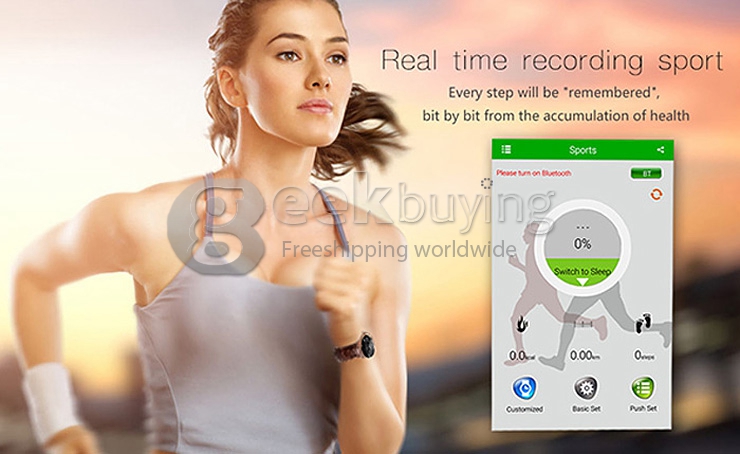 RWATCH R11 Smart Infrared Remote Controller Heart Rate Monitor MT 2501 Watch -Silver