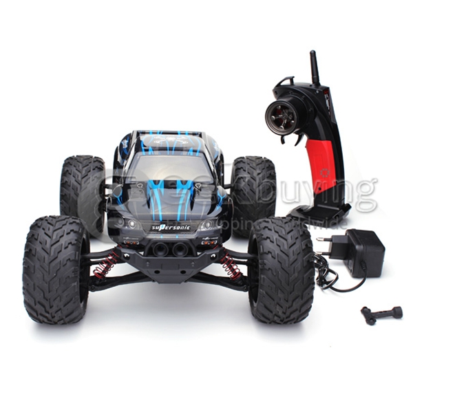 9115 1/12 2.4GHz 2WD Brushed RC High Speed Car - Red