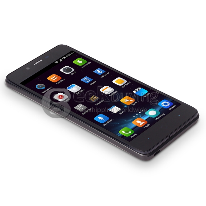 [HK Stock]Elephone P6000 Pro 3GB 16GB 5.0inch LG LCD Android 5.1 Smartphone 64-bit MTK6753 Octa Core 1.3GHz 13.0MP -  Black