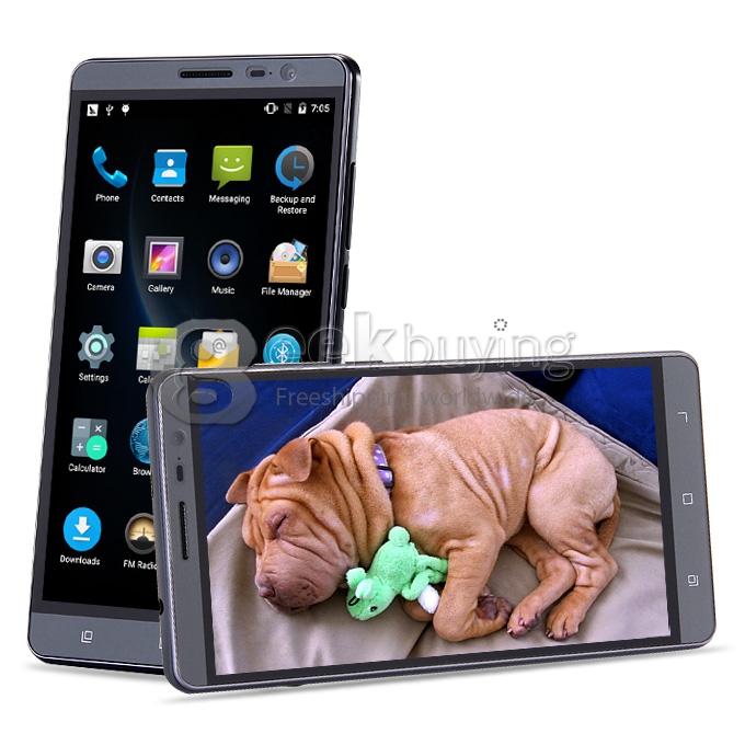 VKWORLD VK6050 5.5inch 64bit 4G LTE Android 5.1 6050mAh Battery Smartphone MTK6735 Quad Core 1GB RAM 16GB ROM - Black