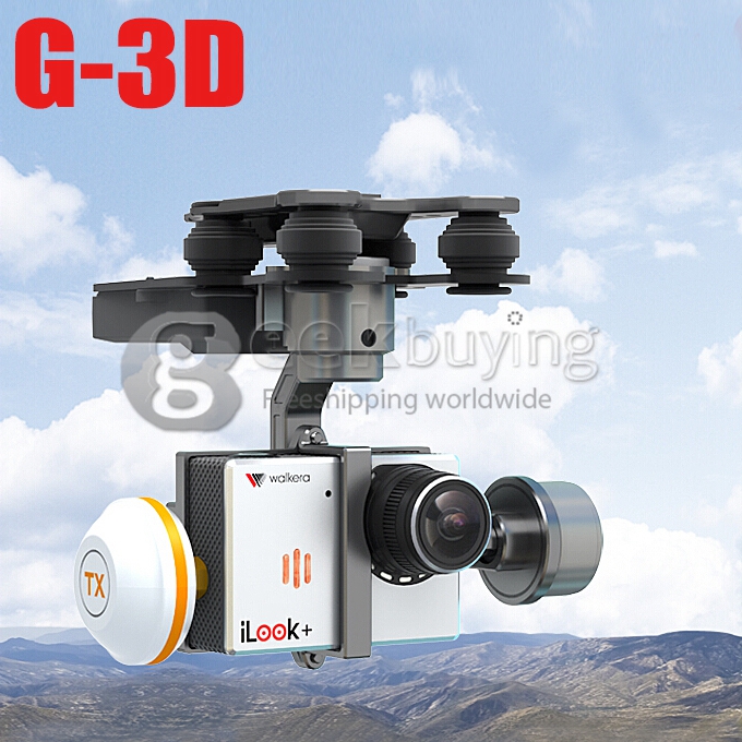 Walkera QR X350 Pro FPV GPS RC Quadcopter 32CH 5.8G One Key To Takeoff With DEVO F12E/G-3D/iLook+
