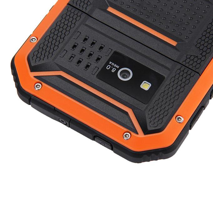 DIGOOR DG2 Plus IP68 Rugged Phone 5.0inch Android 4.4 MTK6582 Quad Core 1.3GHz 1GB 8GB 8.0MP Talkback Miracast - Orange