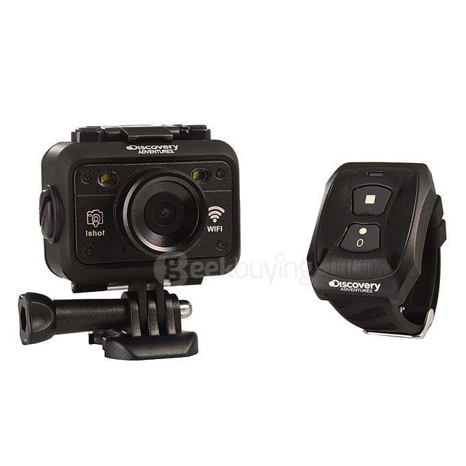 Discovery DS100 NTK 96655 60M Waterproof  Action Camera 170 Degrees Wide Angel 1080P 5.0 CMOS Wifi Wireless Remote Control