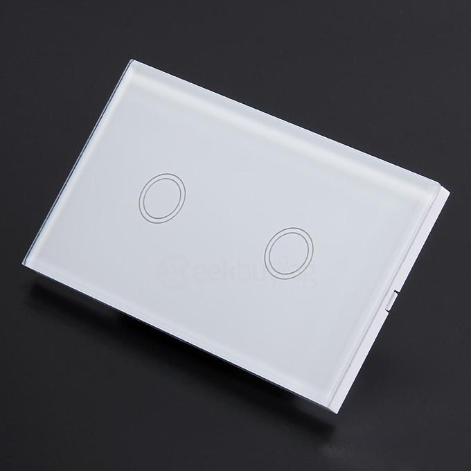 Funry Y8 Home Touch Switch Double Touch Control 1 Way Intelligent Control Switch With Overload Protection - US